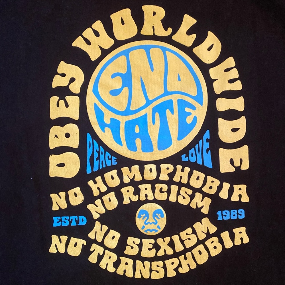 Obey worldwide hoodie. Great condition. Worn only twice!